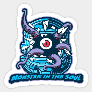 Monster in the soul Sticker